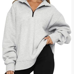 half zip sweater pullover